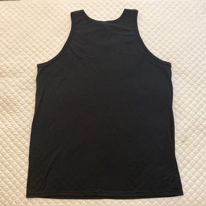 Hanes X-temp mens T-shirt Black size large NEW NWT sleeveless